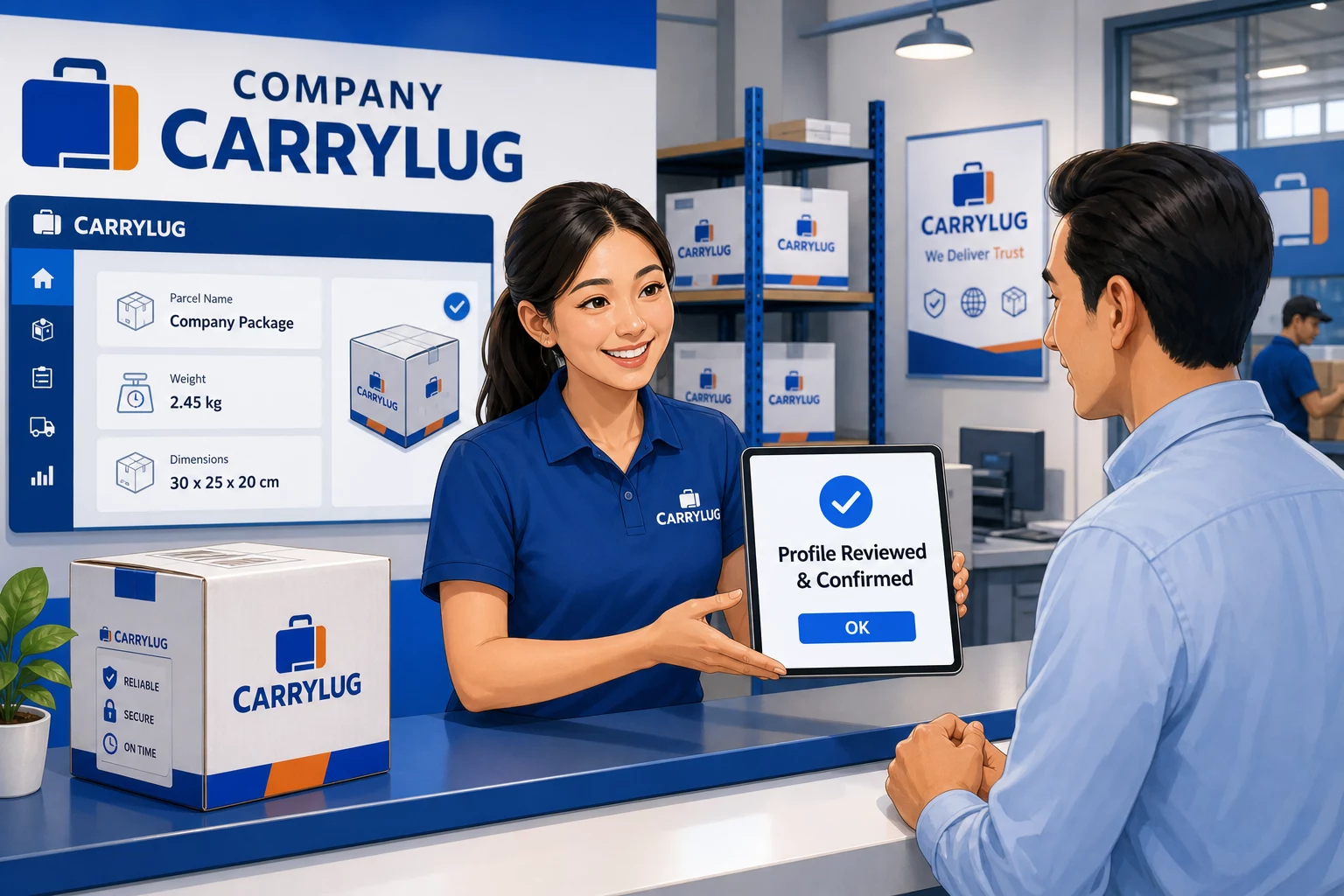 7. Review your company profile setup