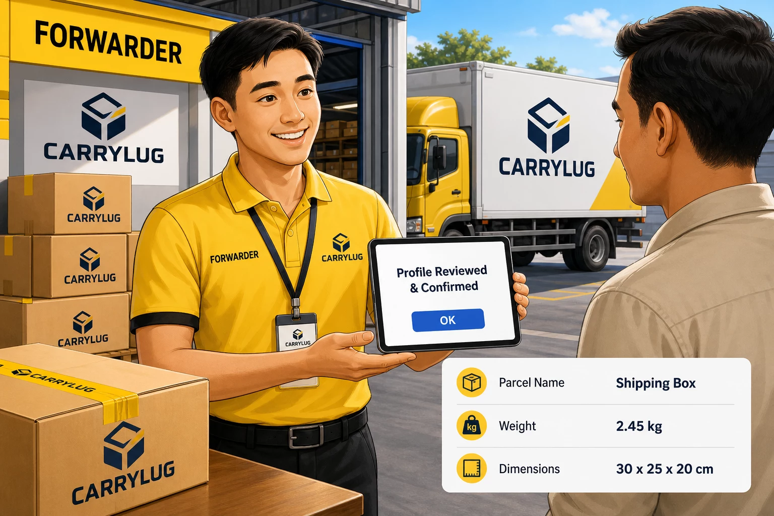 7. Review your forwarder profile setup